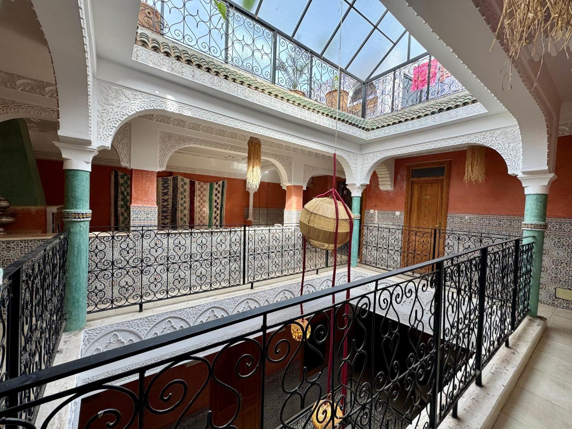 Riad Flottement Des Songes Marrakesh Bagian luar foto