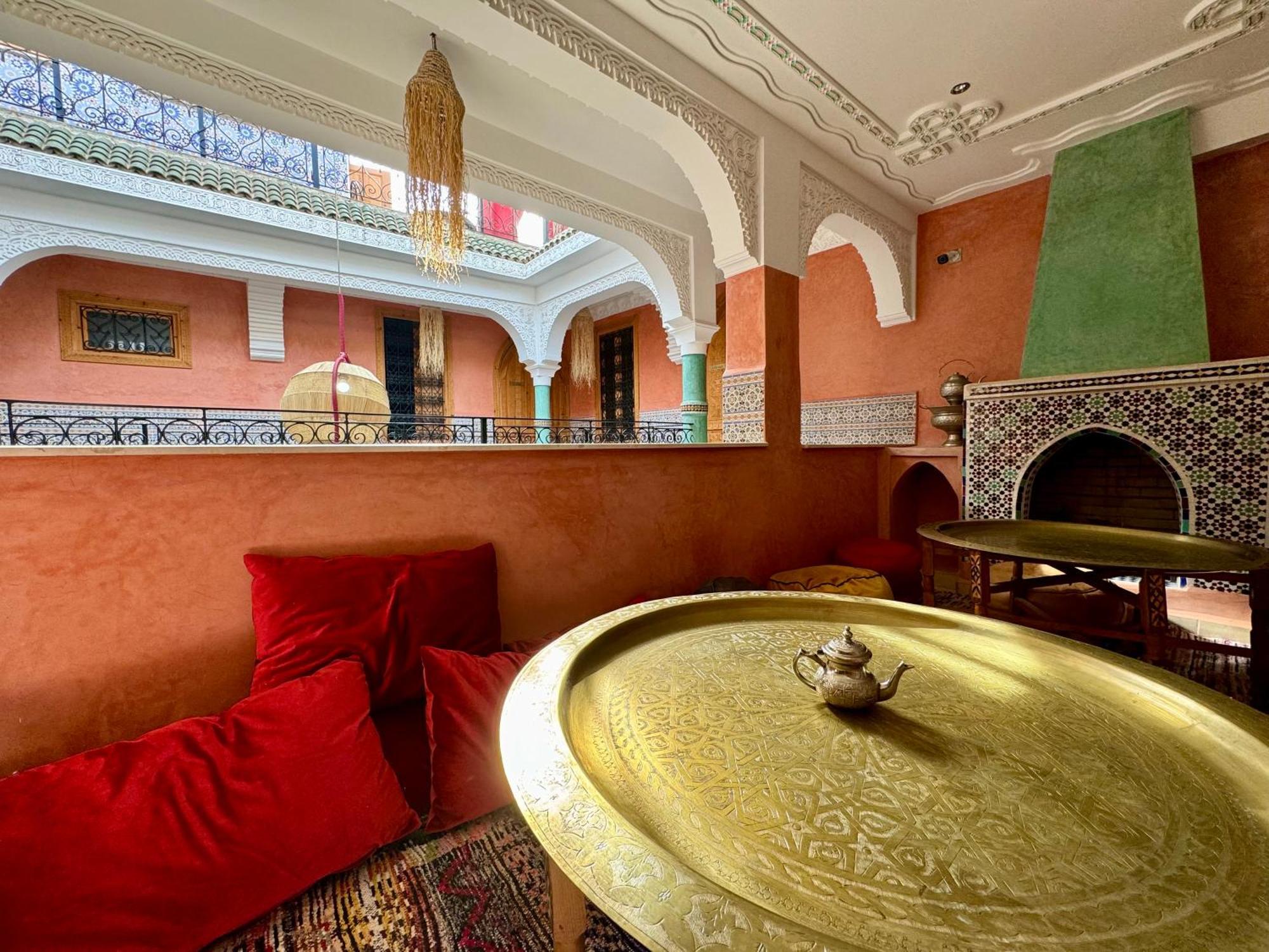 Riad Flottement Des Songes Marrakesh Bagian luar foto